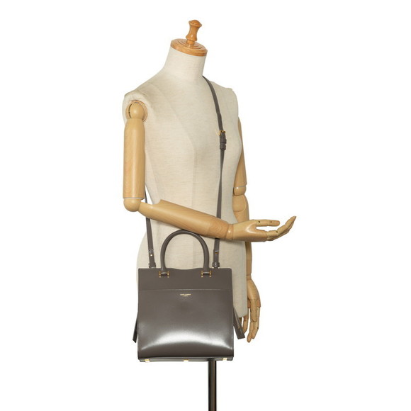 Saint Laurent Uptown Shoulder Bag 2WAY Gray - Picture 12 of 12